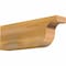 Ekena Millwork Del Monte Rough Sawn Rafter Tail, Western Red Cedar, 4"W x 8"H x 24"L RFT04X08X24DEL00RWR - alternate 1